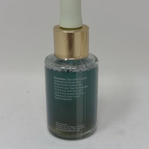 Serious Skincare Ultra Mare Pure Marine Dual Renewal Oil 1 Oz New Sealed Retired - Picture 3 of 9